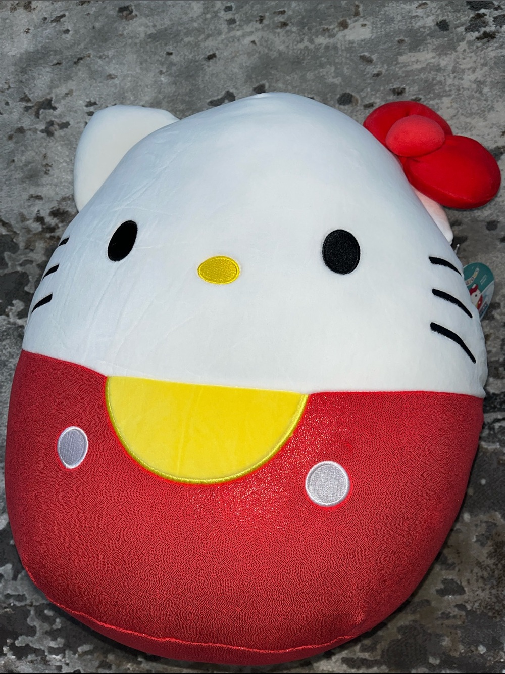 Hello Kitty And Friends Large New Squishmallows Red/Glitter